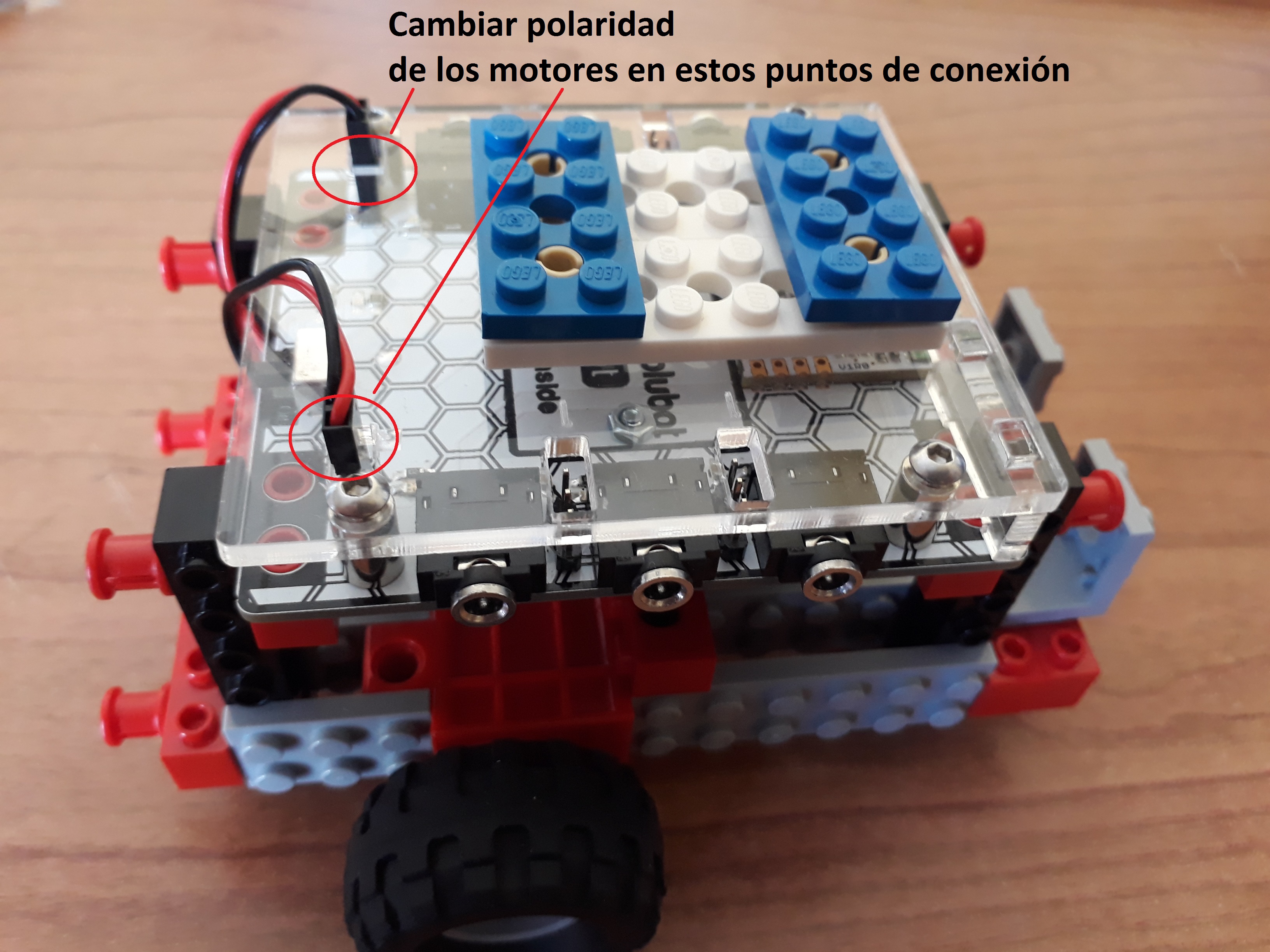 Conectores de los motores